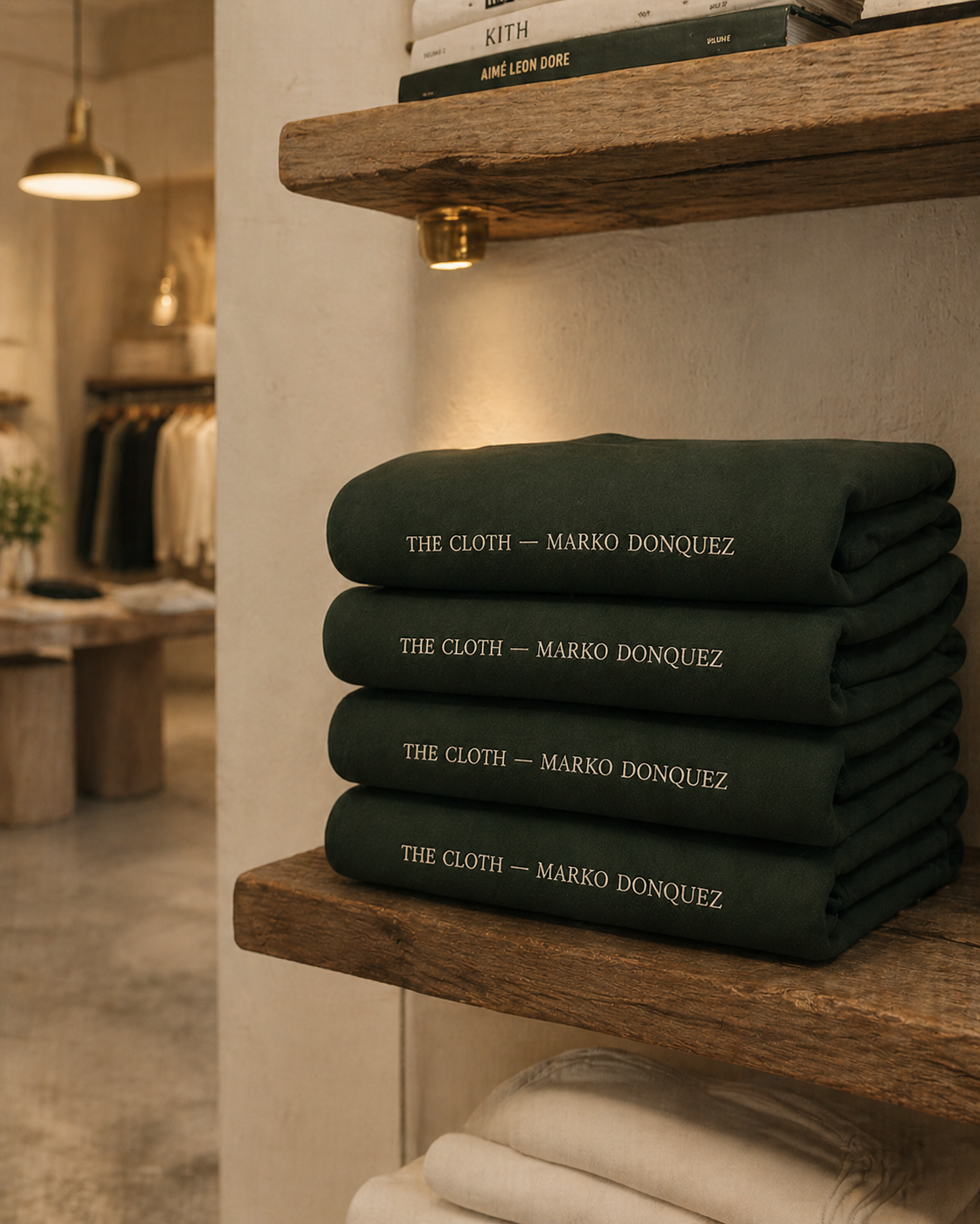 The Cloth — folded