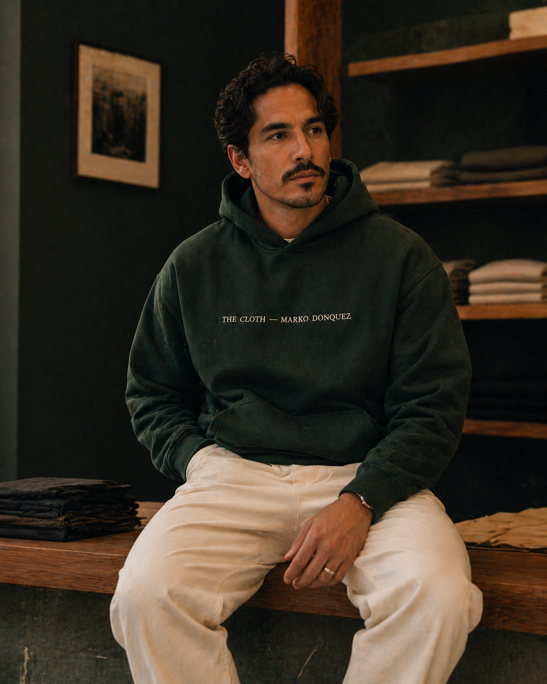 The Cloth — in the store